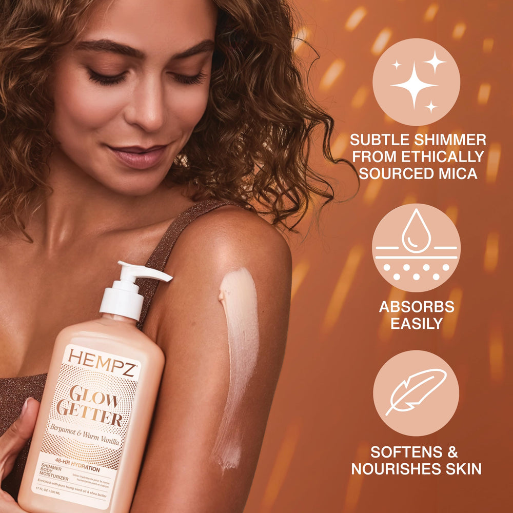 Hempz ingredients label view communicating clean formulation