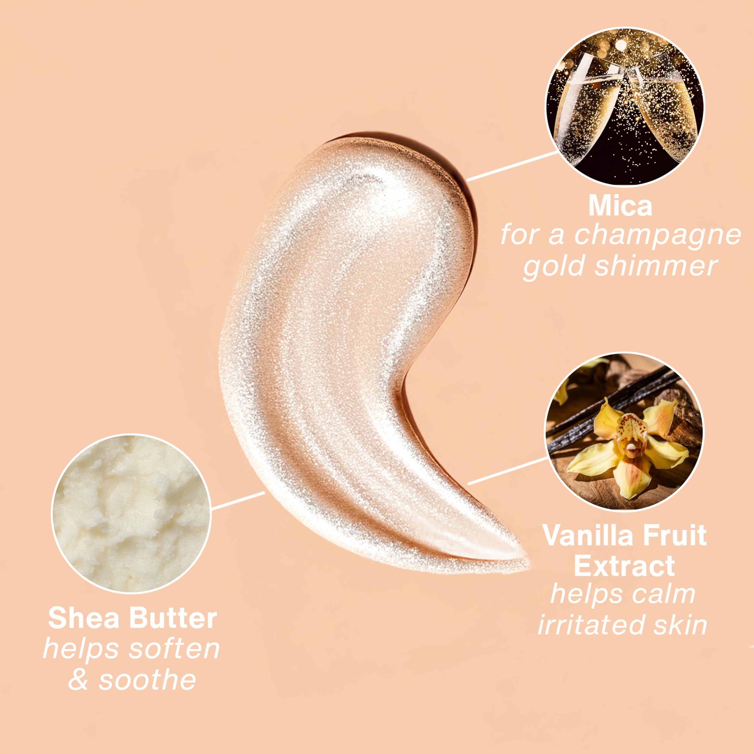 Hempz ingredients label closeup confirming vegan and paraben-free benefit