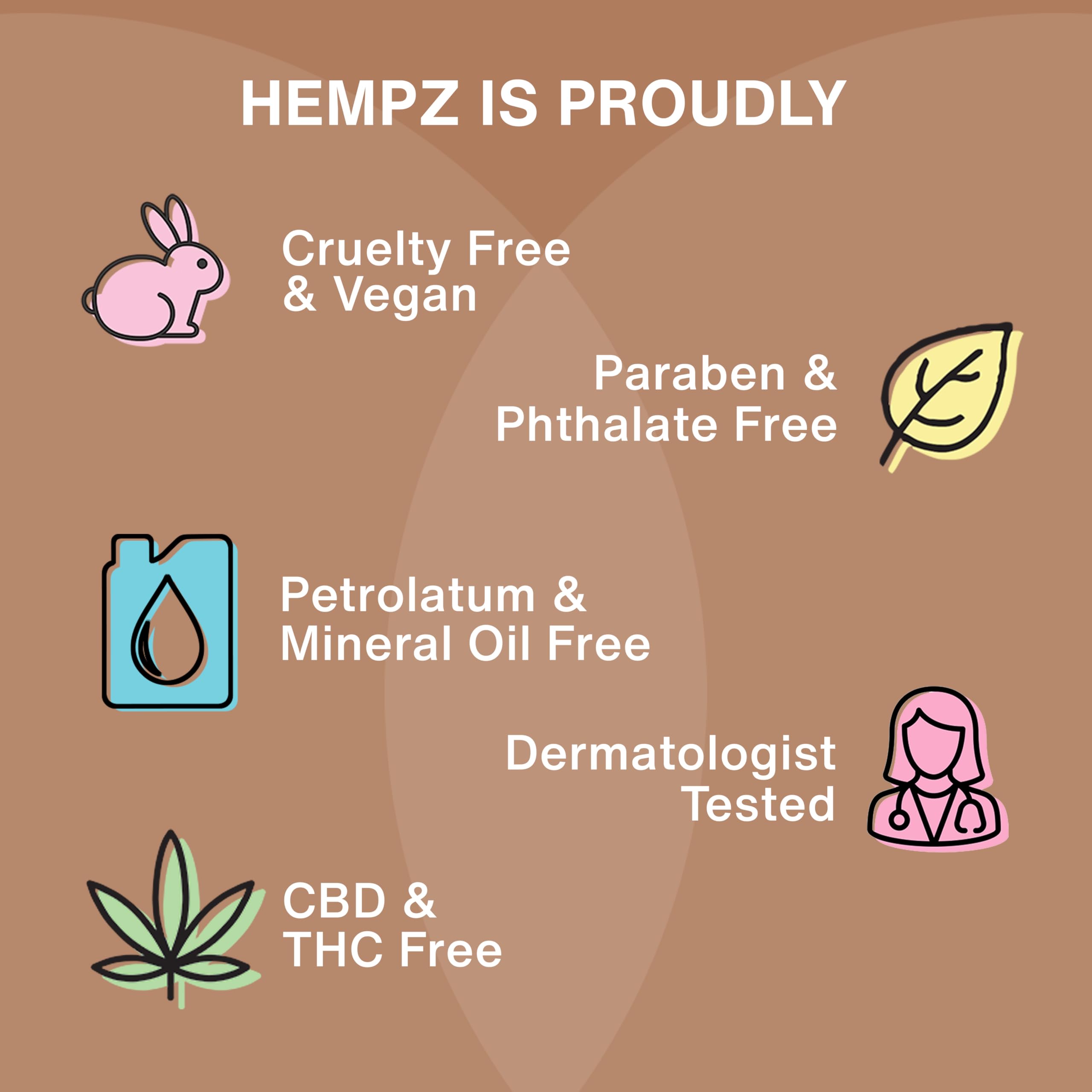 Hempz lifestyle bedside bottle suggesting comforting nightly moisturize