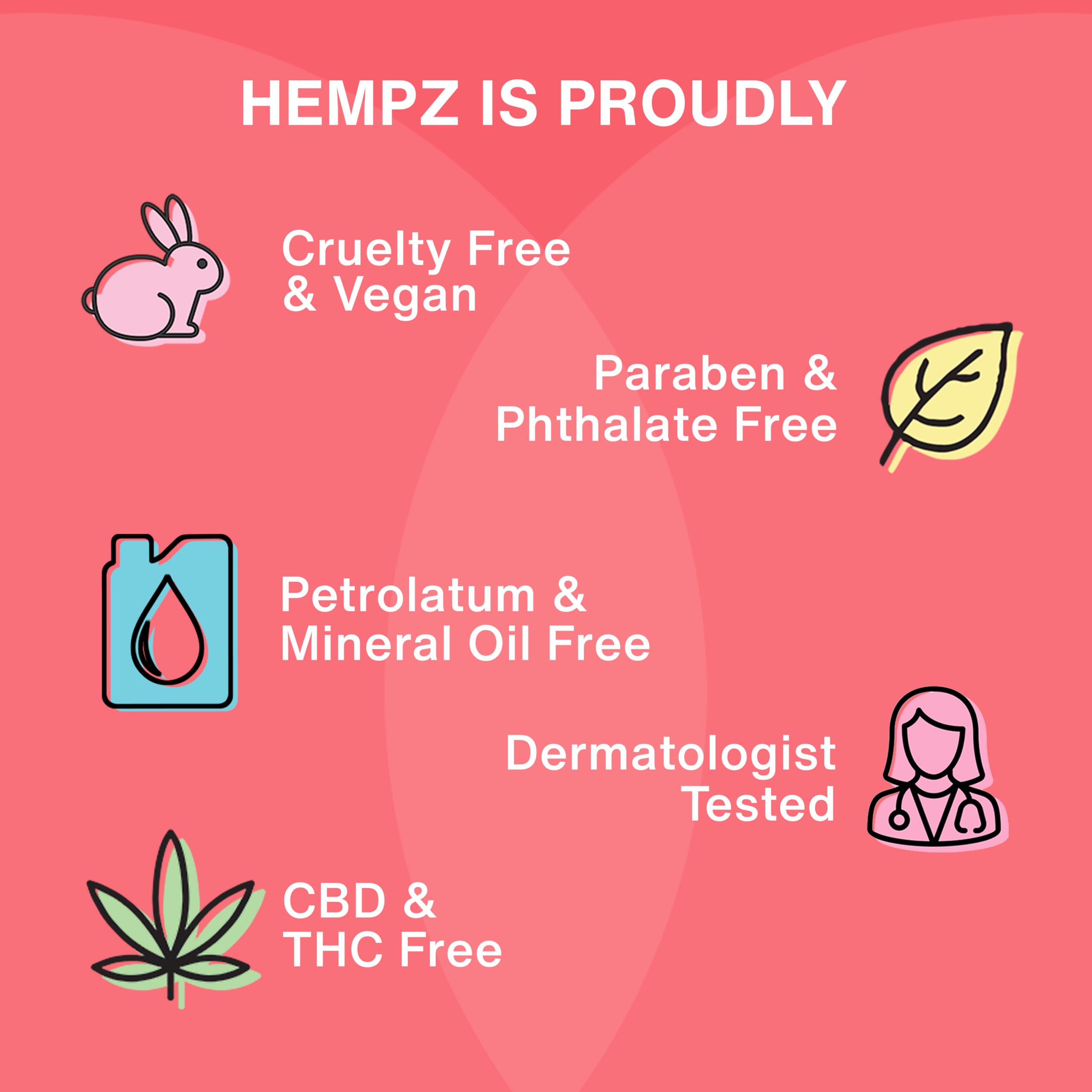 Hempz bottle staged on bathroom vanity showing lifestyle use and pleasant scent
