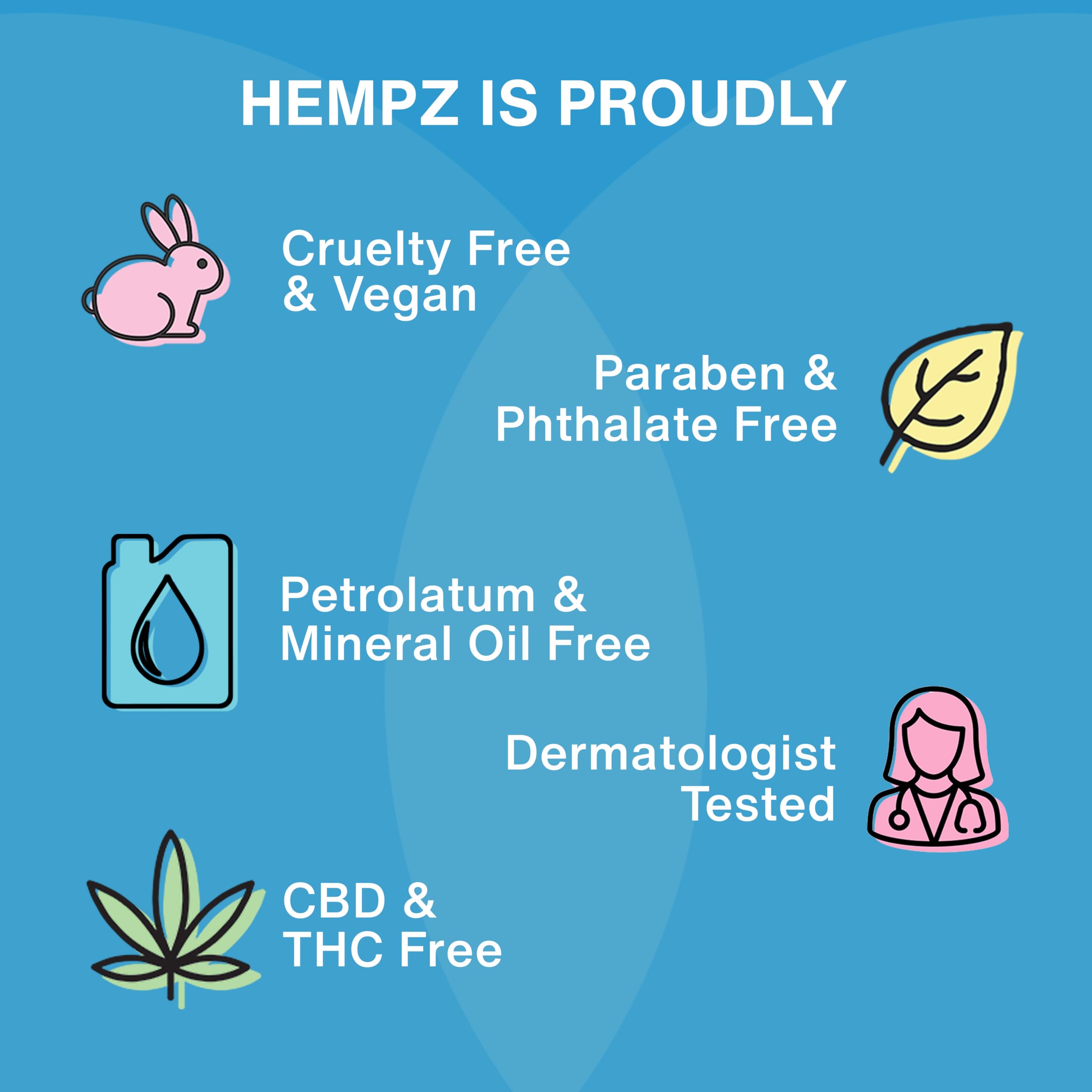 Hempz bottle on bathroom vanity in lifestyle scene suggesting daily routine benefit
