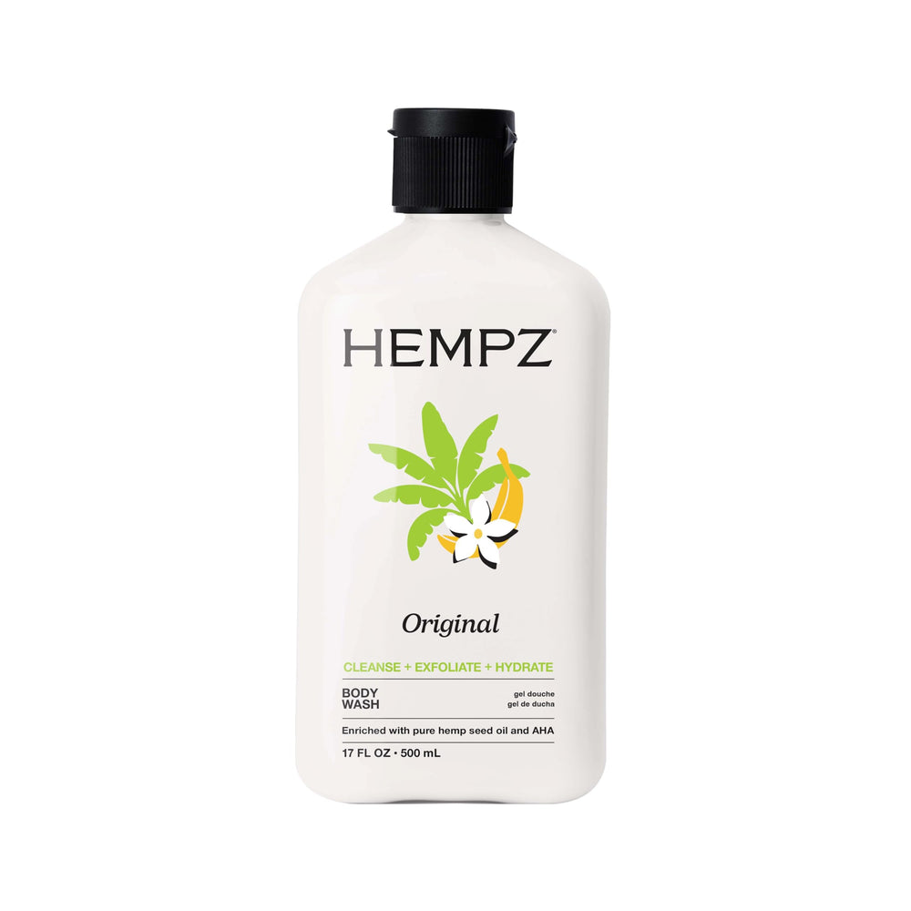 Hempz front bottle view showing scent and moisturizing benefit