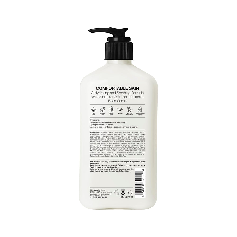 Hempz pump dispensing lotion for easy, mess-free application