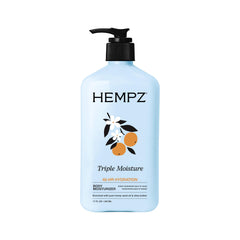 Hempz front packaging showing bottle and label for clear identification and trust