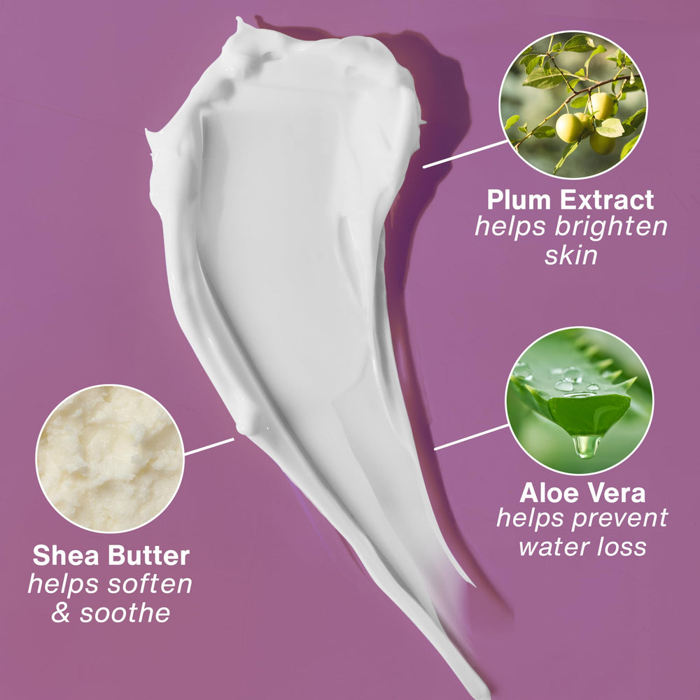 Hempz lotion being smoothed onto skin providing soft, moisturized finish