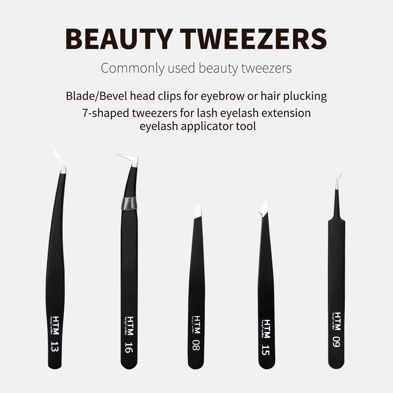 HengTianMei tweezers picking microelectronic component demonstrating static-safe handling