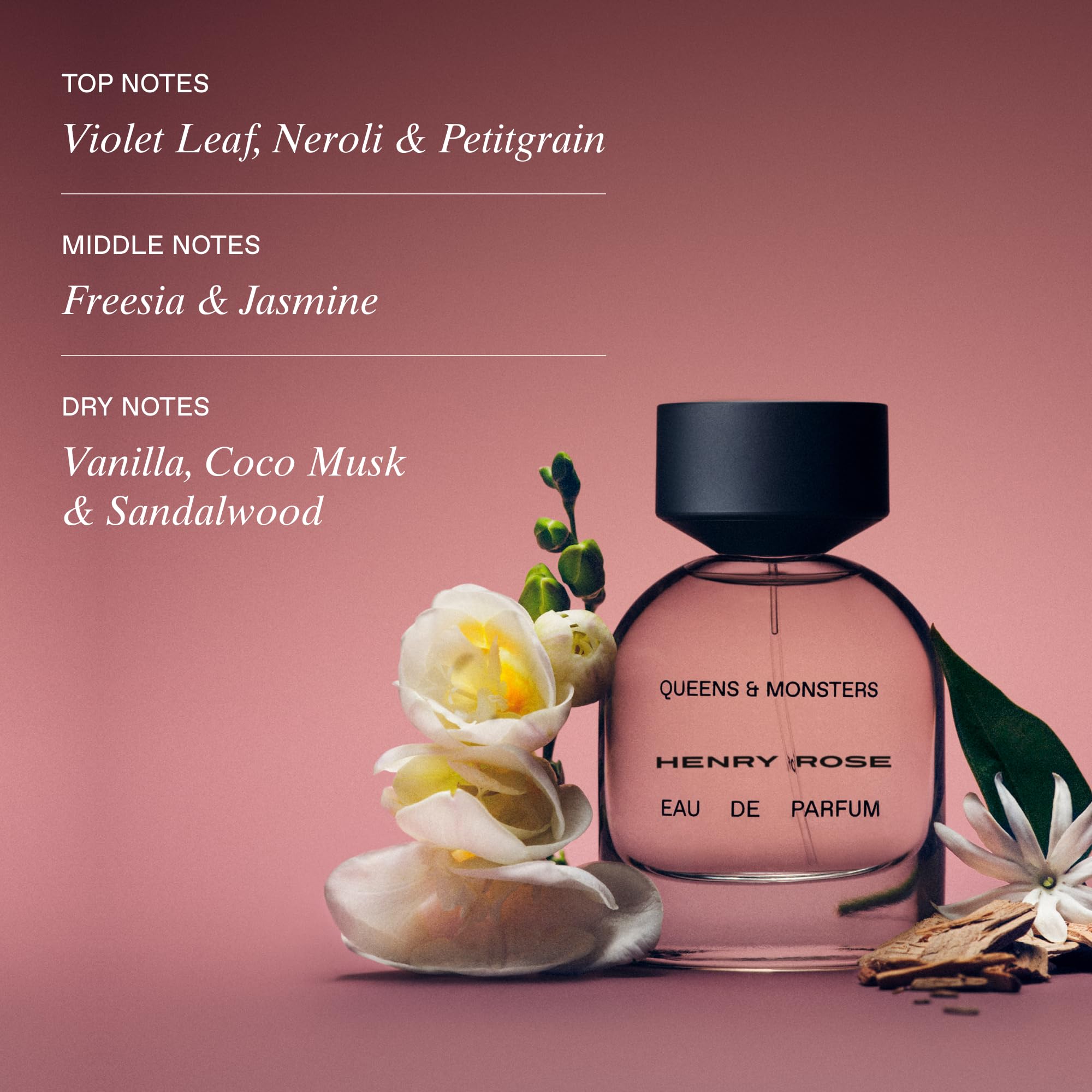 Henry Rose tuberose and orange blossom composition emphasizing floral brightness and fresh top notes benefit