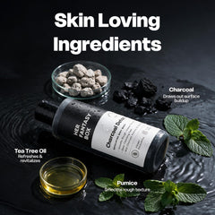 Her Fantasy Box close-up of pumice particles showing refinement benefit: gentle polish clarity