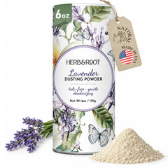 Herb & Root front canister Rose scent shows packaging and generous size benefit