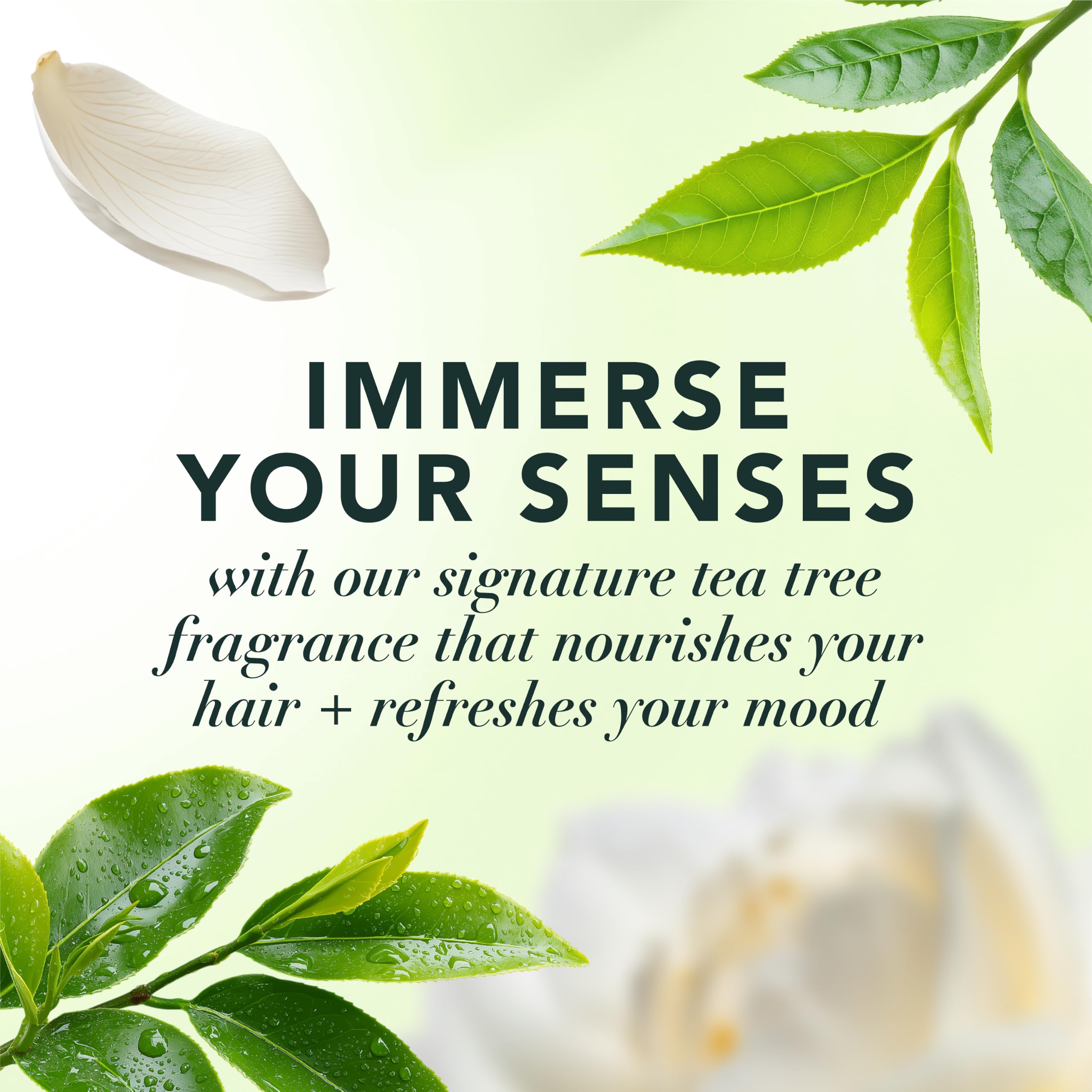 Herbal Essences conditioner cream texture showing lightweight hydration