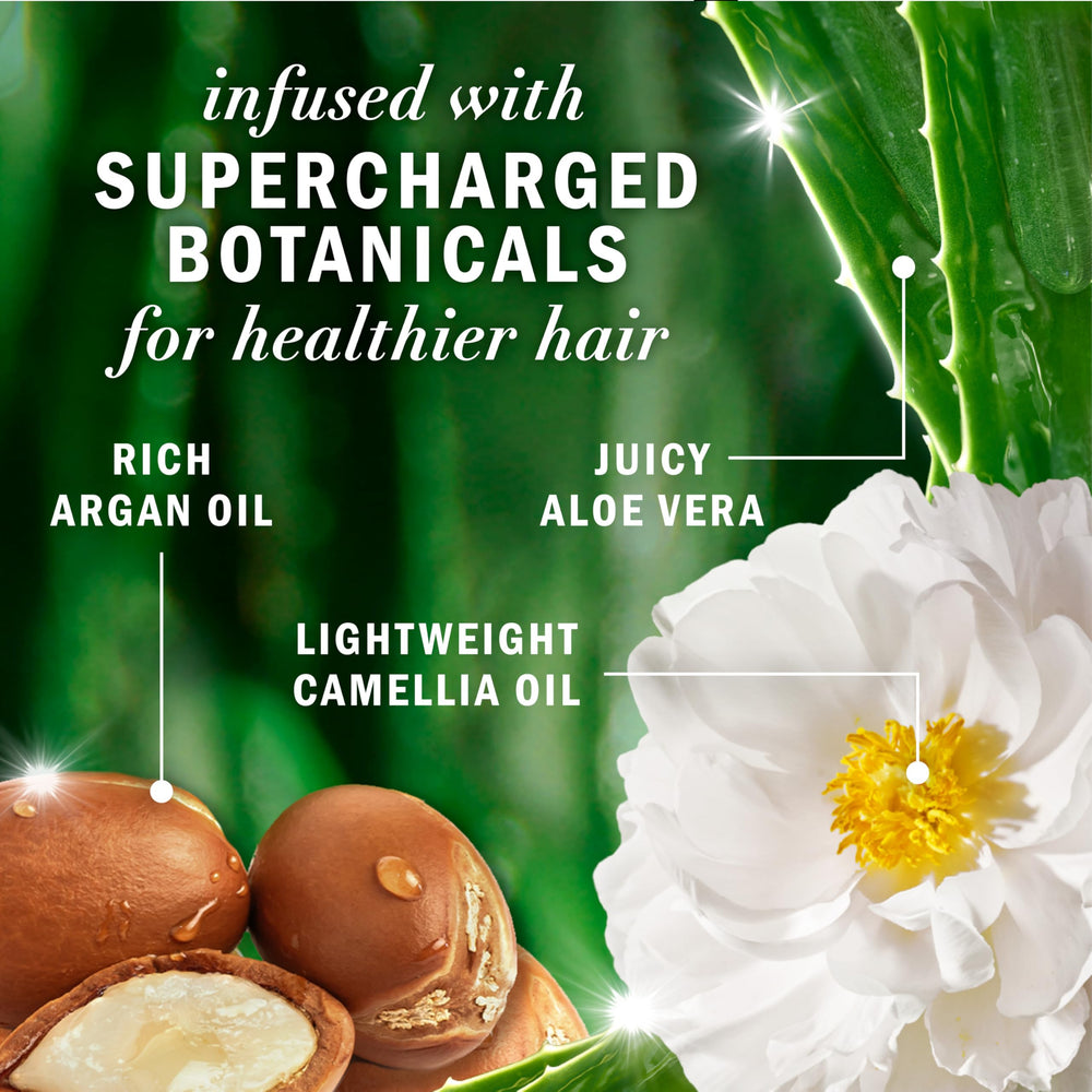 Herbal Essences conditioner pump dispensing creamy formula for easier detangling