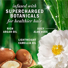 Herbal Essences conditioner pump dispensing creamy formula for easier detangling