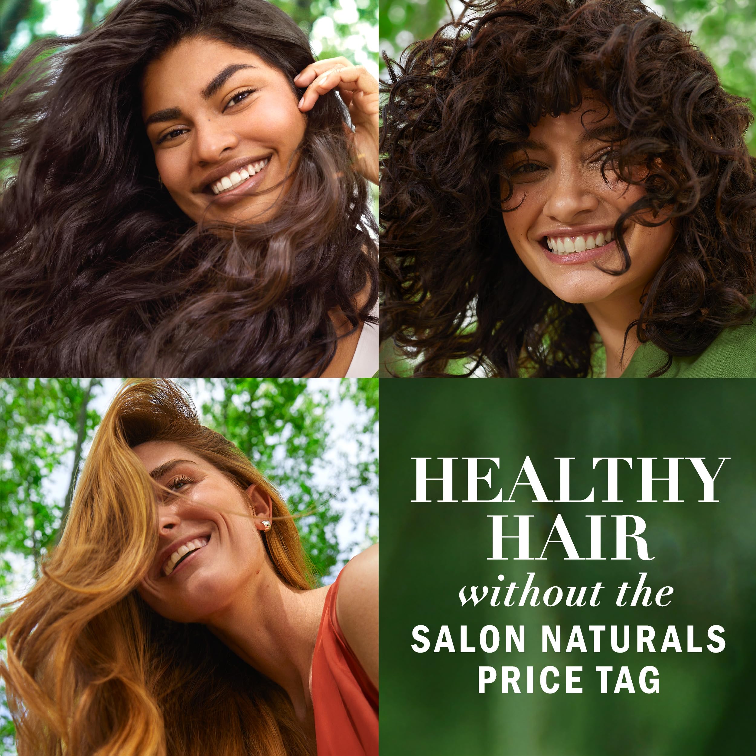 Herbal Essences shampoo lather in hand demonstrating gentle cleansing and moisture