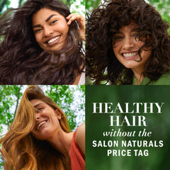 Herbal Essences shampoo lather in hand demonstrating gentle cleansing and moisture