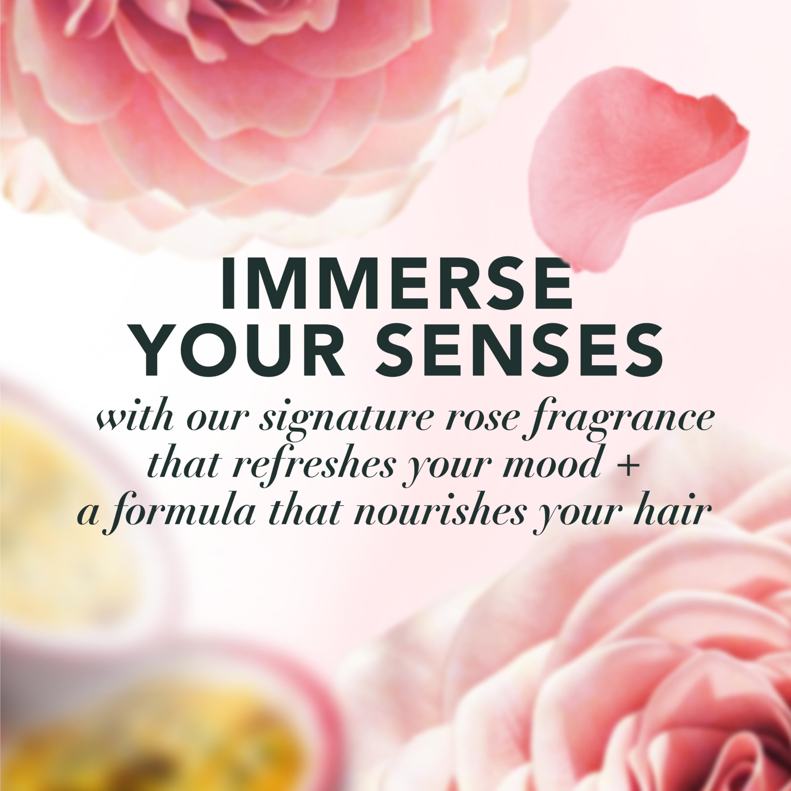 Herbal Essences duo on bathroom shelf for everyday salon-like finish