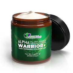 Herbal Mana front jar view showing packaging and quick-absorb benefit