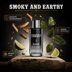 Herban Cowboy essential-oil drop close-up highlighting natural ingredients benefit