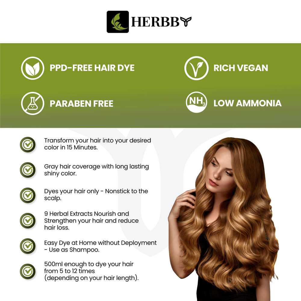 HERBBY being applied with gloves demonstrating easy at-home use