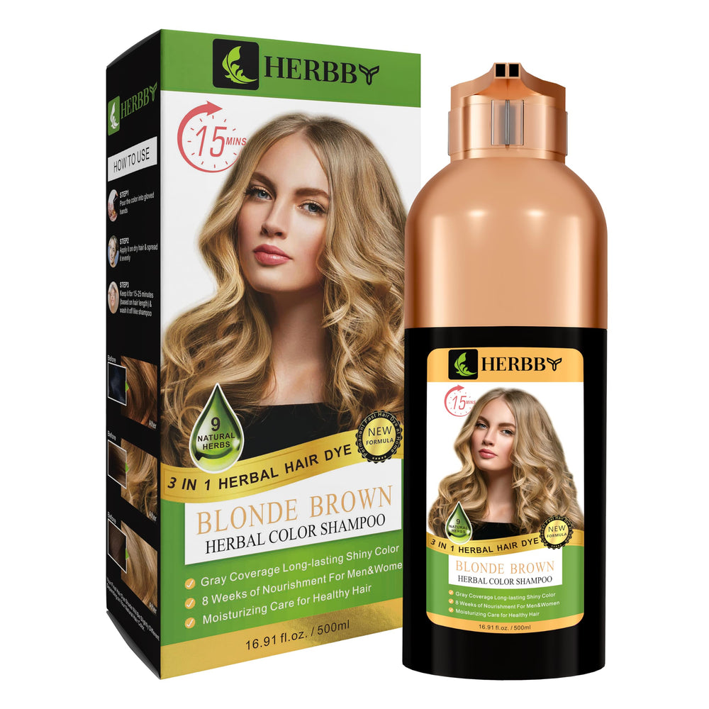 HERBBY nine herbal extracts displayed to show nourishing ingredient benefits