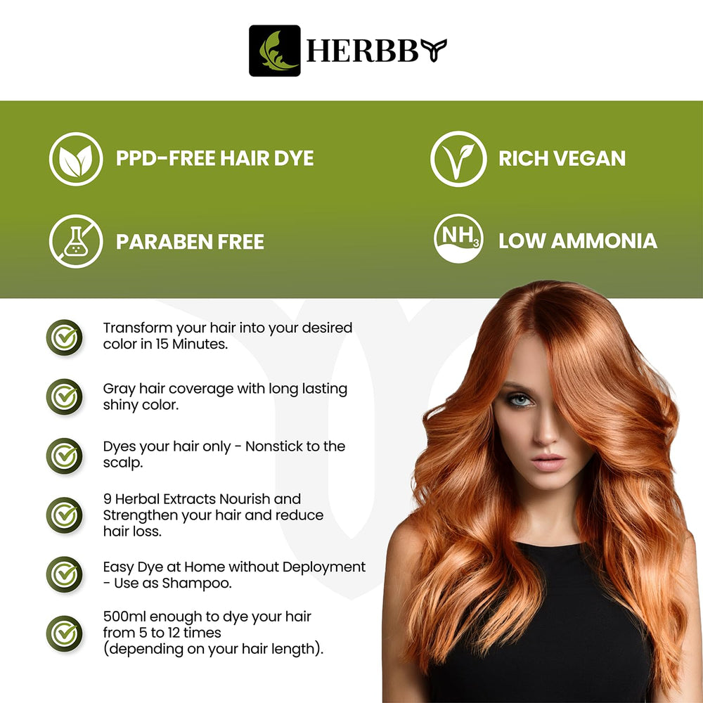 HERBBY creamy lather texture demonstrating smooth application