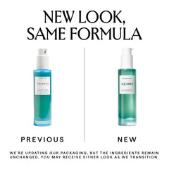 HERBIVORE Aquarius gel texture close-up highlighting gentle exfoliation