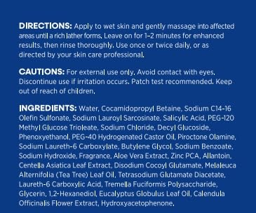 Hermon wash next to a lightweight moisturizer showing post-wash hydration