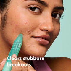 Hero Cosmetics cap removed showing twist mechanism for controlled dispensing
