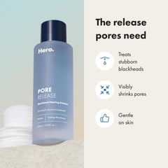 Hero Cosmetics pump dispensing formula, demonstrates easy controlled application
