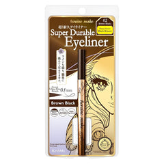 Heroine Make front packaging showing product and brown-black shade benefit