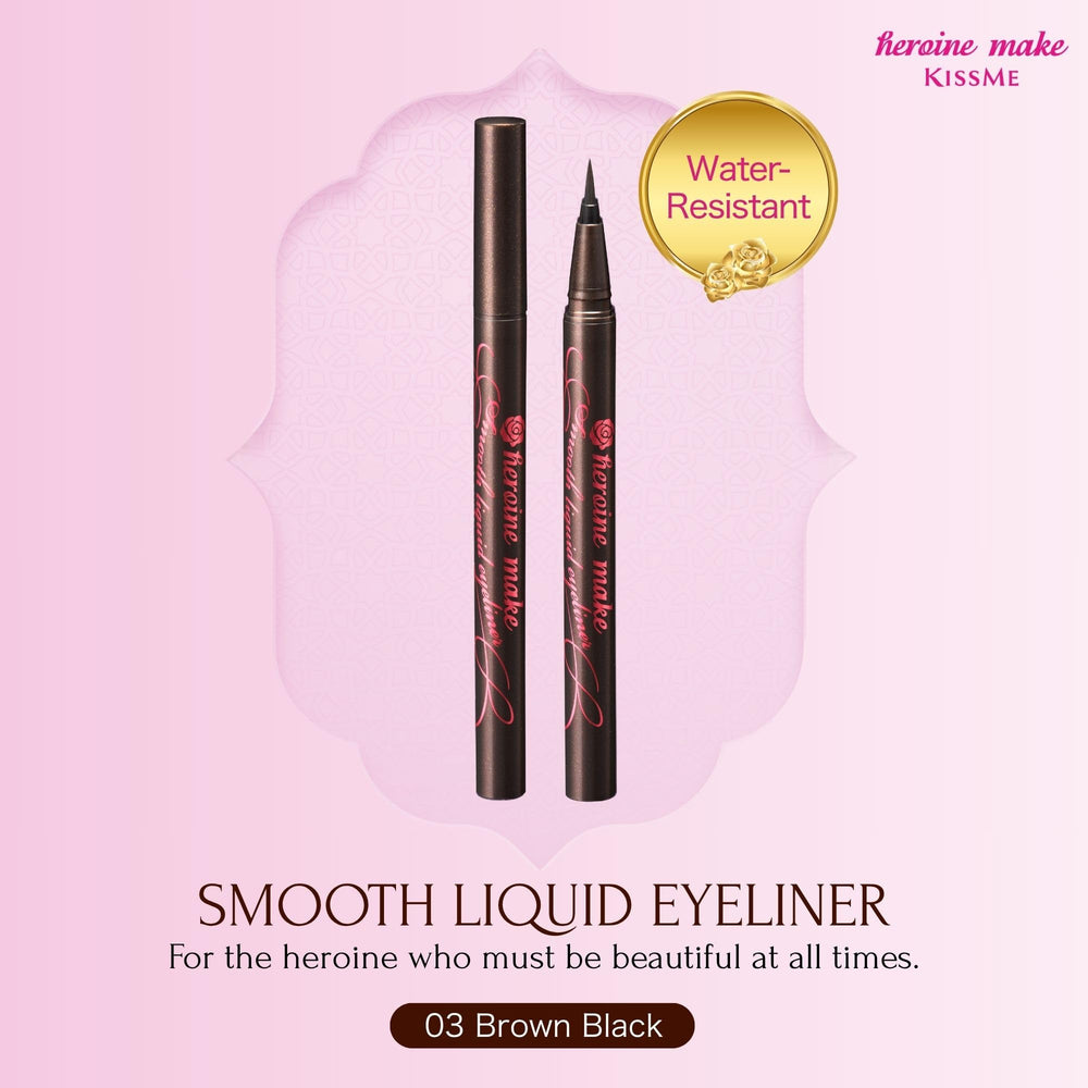 Heroine Make ultra-fine 0.1mm tip close-up for precise lines
