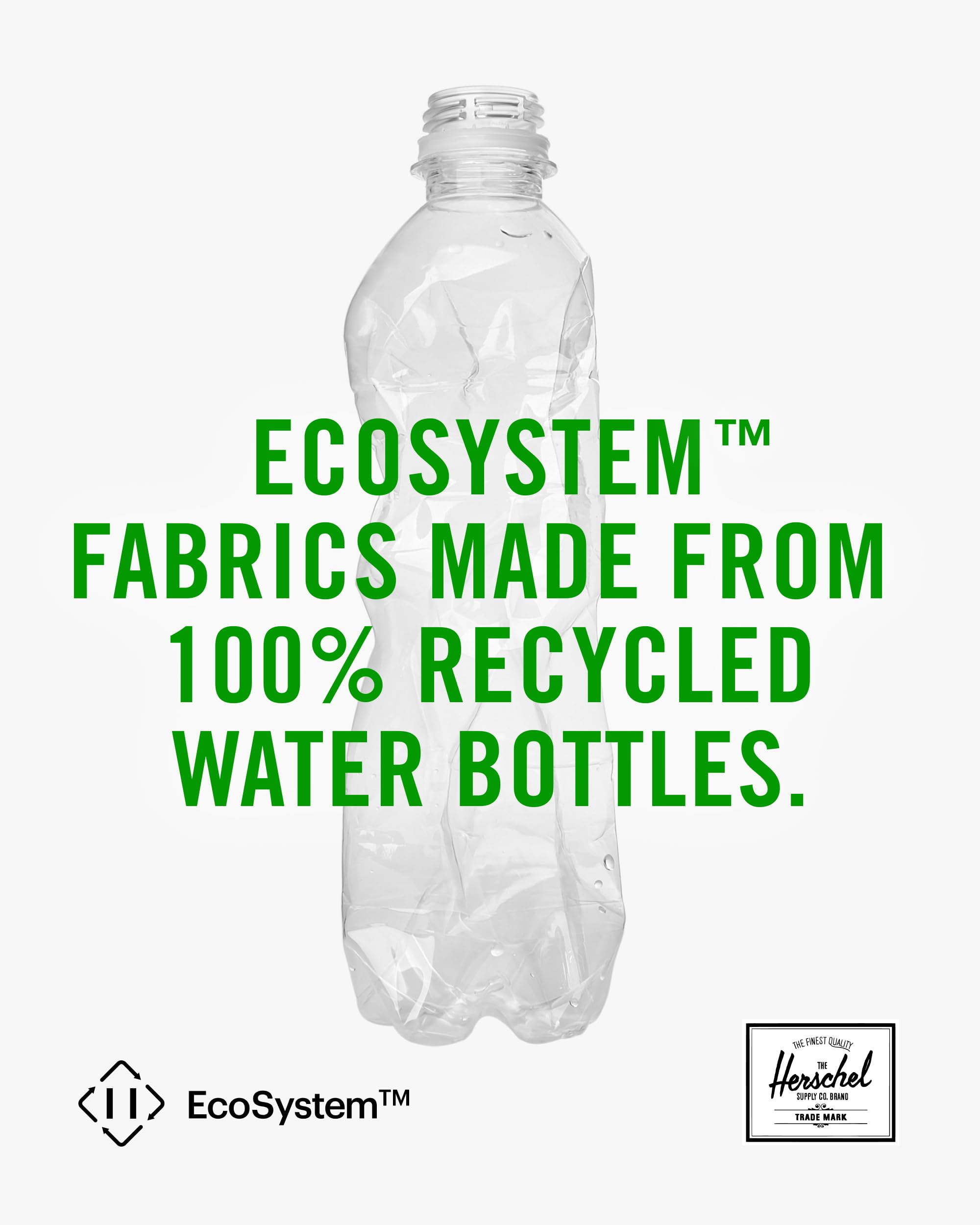 Herschel on bathroom counter showing travel-ready organization benefit