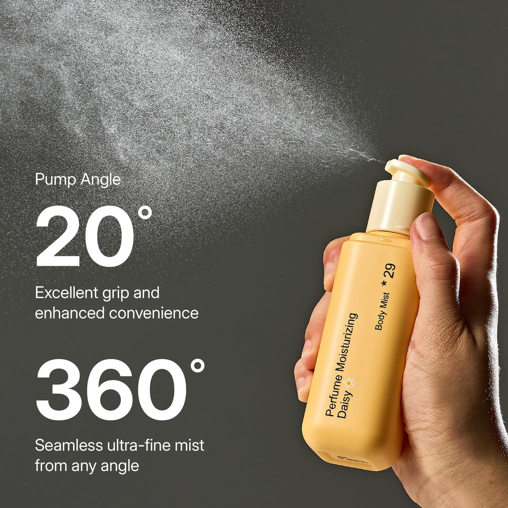 hetras back shoulder application demonstrating 360-degree spray ease