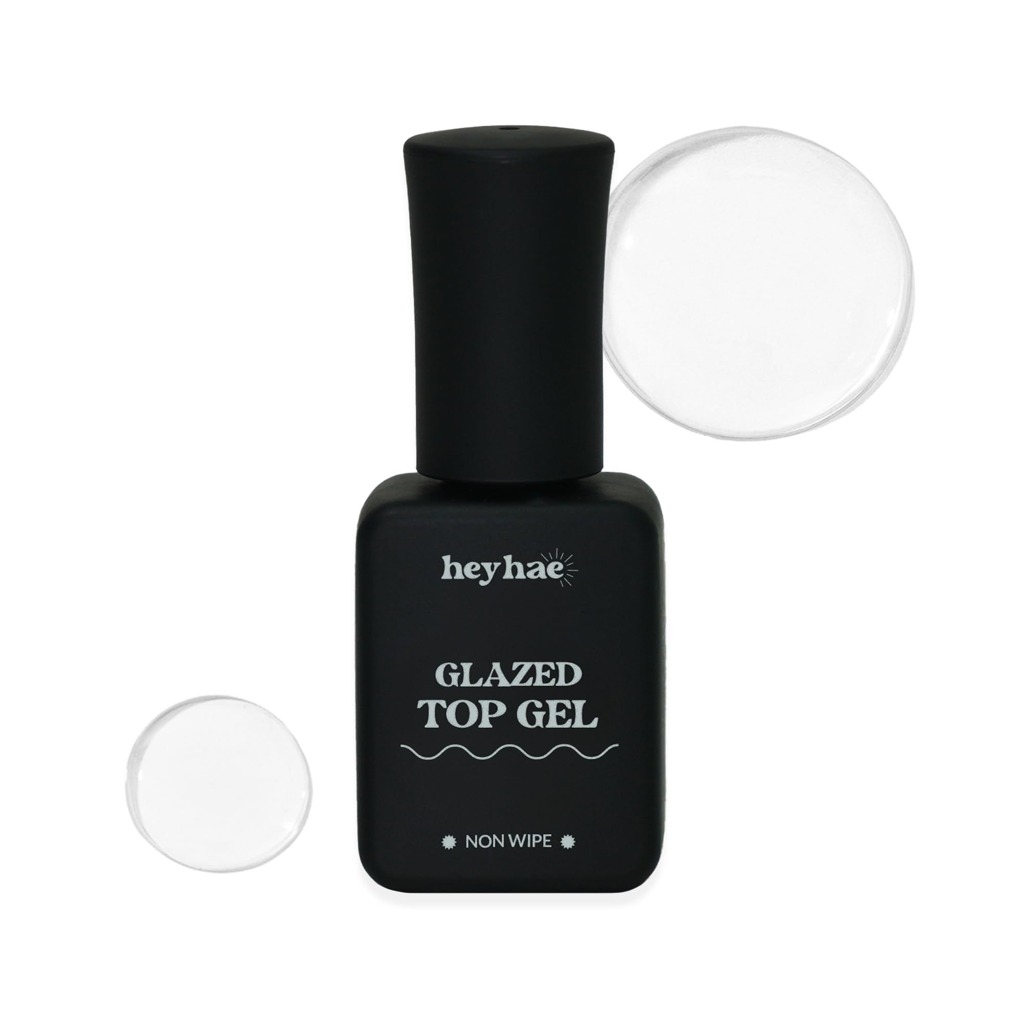 heyhae front bottle view showing label and convenient 0.23 fl oz size for travel