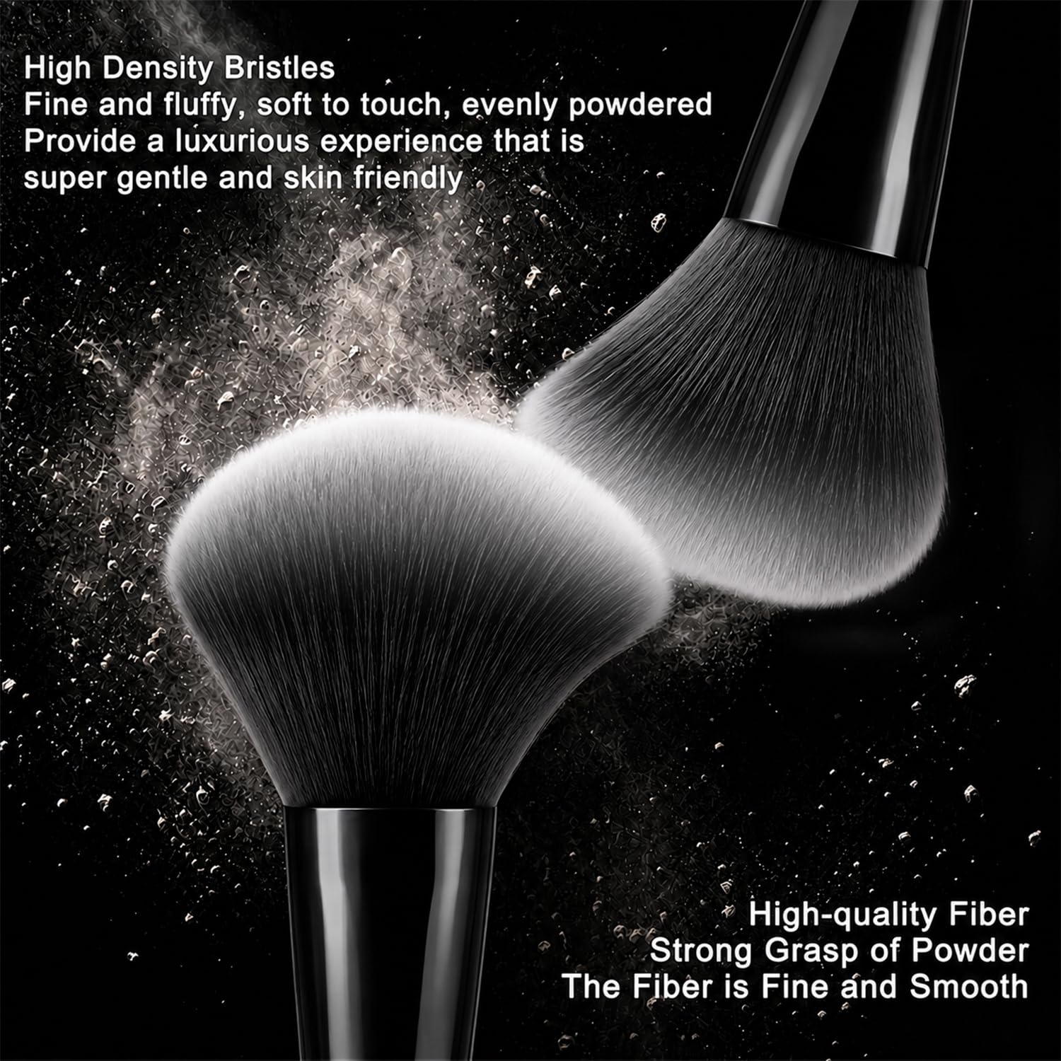 HGHDBT brushes laid out complete set for versatile makeup routines