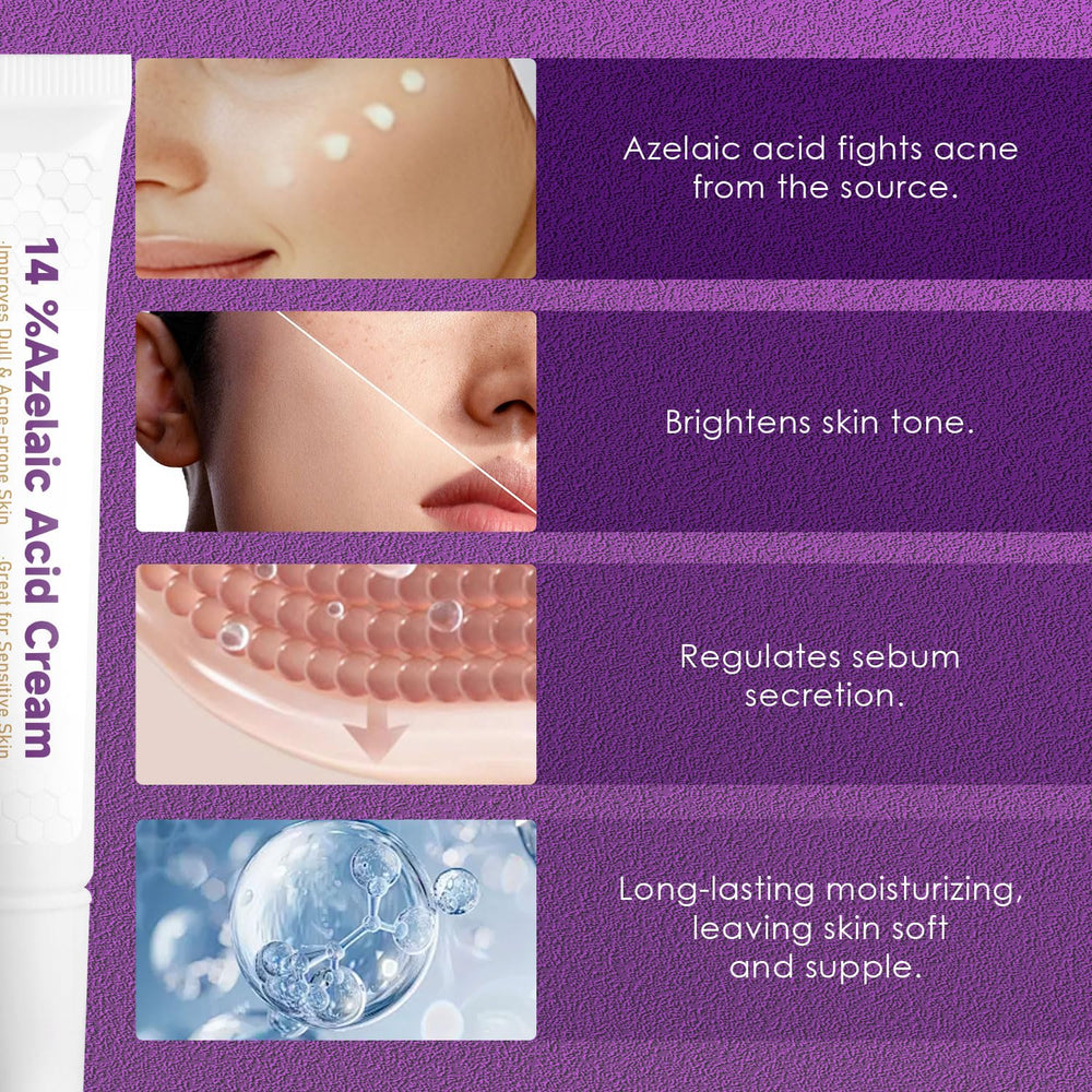 HGTG before and after texture improvement showing refined pores