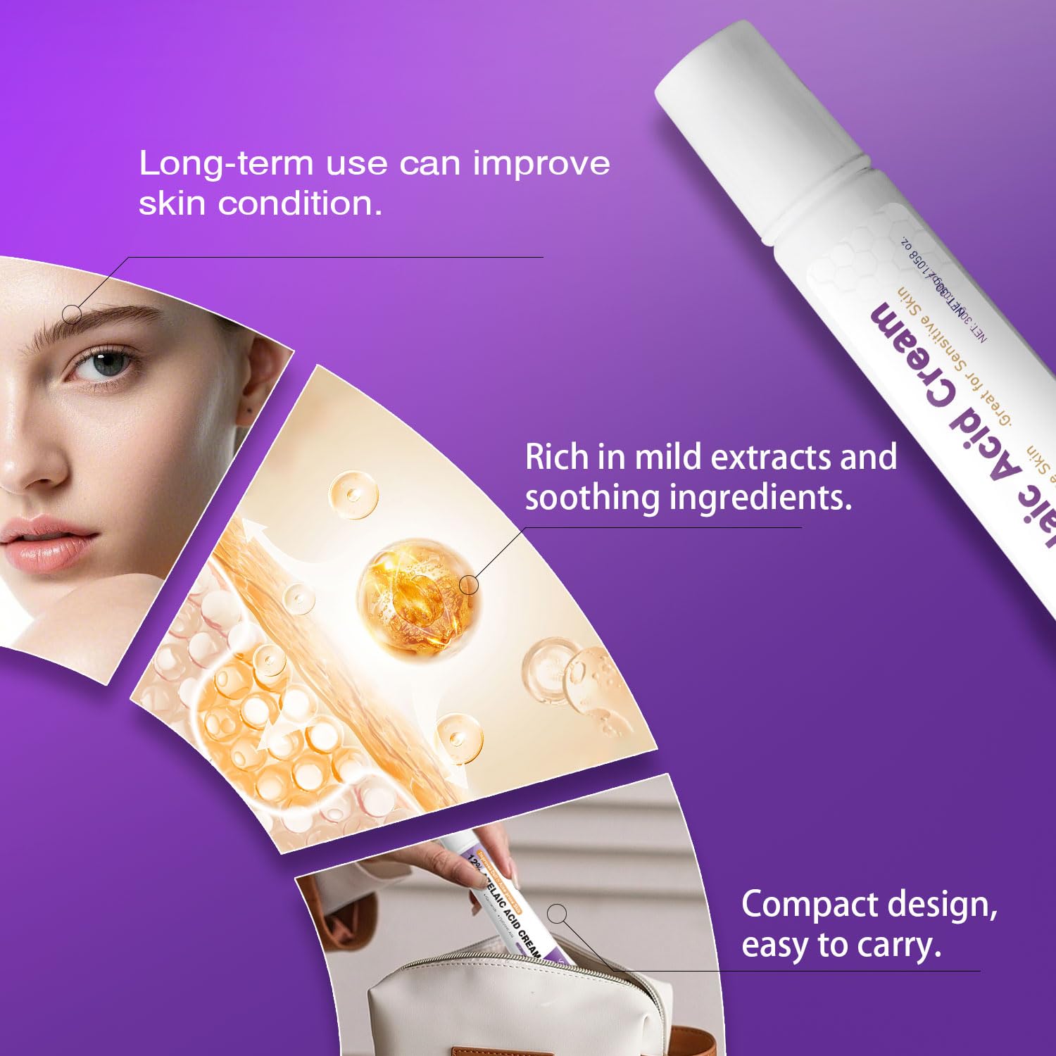 HGTG applying cream to hand demonstrating smooth spread and hydration