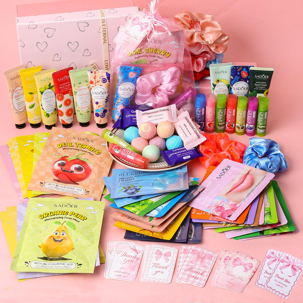 HHXI assembled gift being given in lifestyle scene conveying thoughtful presentation