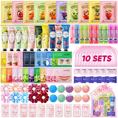 HHXI front pack display showing full 100-piece kit and included items for quick gifting