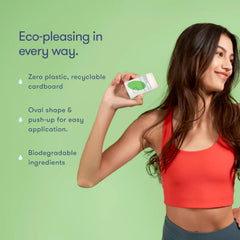HIBAR recyclable tube design highlighting plastic-free recyclable packaging