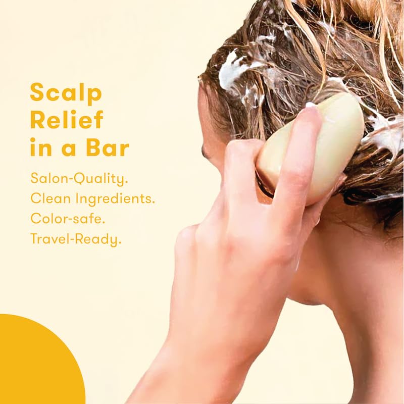 HIBAR soothe shampoo creating lather in shower showing effective cleansing