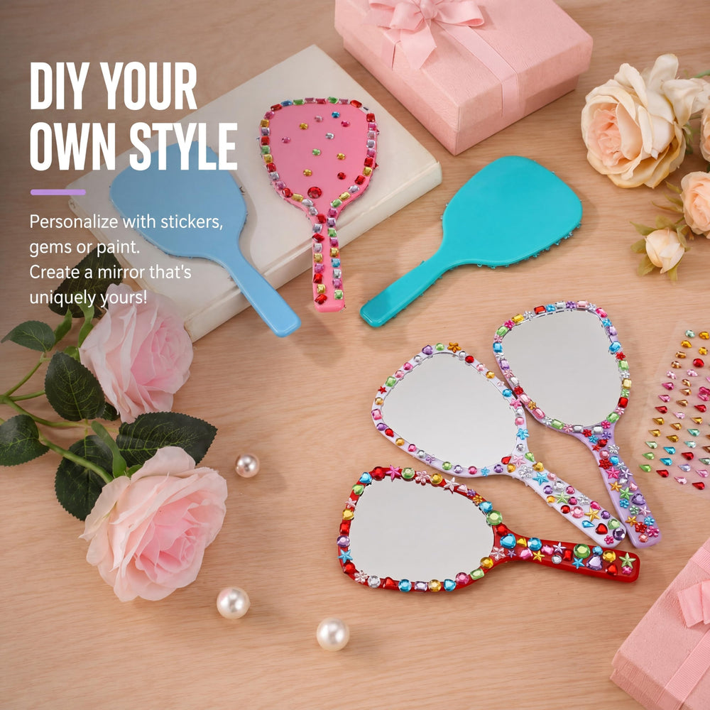 Hicarer mirrors on dressing table illustrating stylish organization and quick touch-ups
