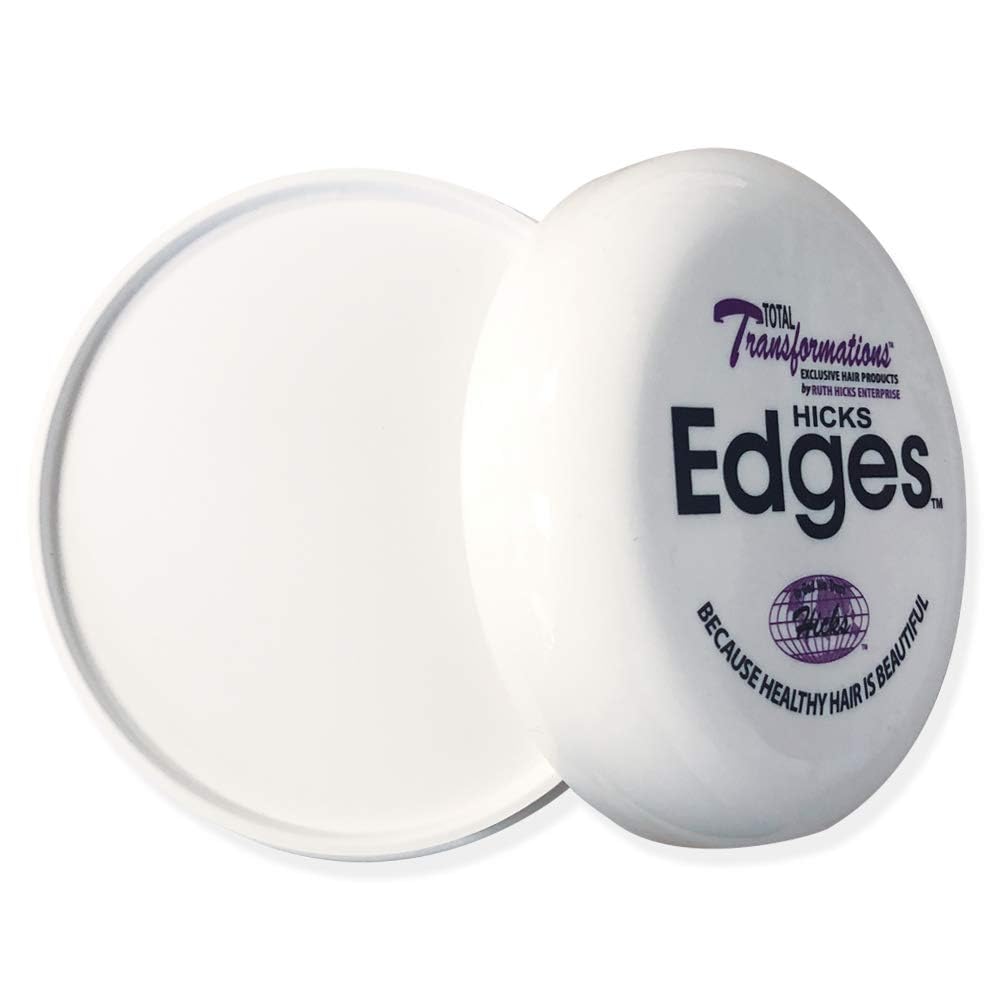 Hicks smoothing edges with comb showing precise styling benefit