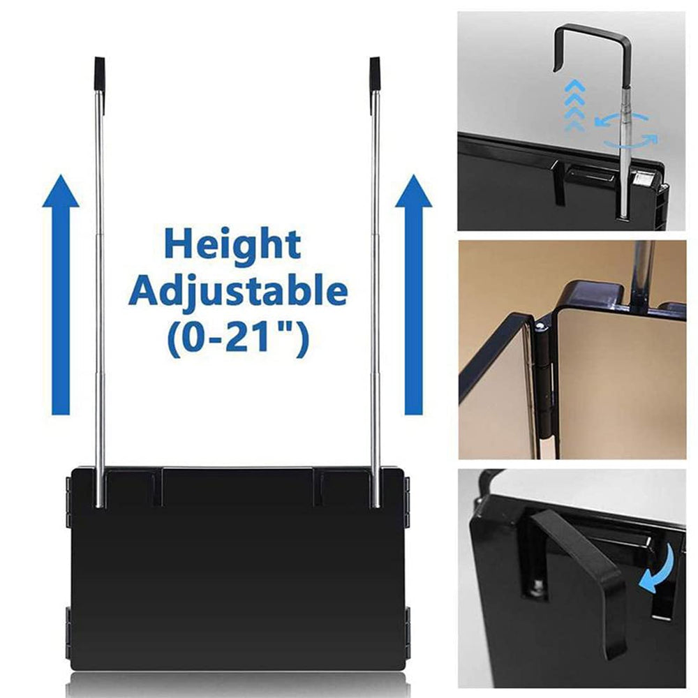 HIEEY folded and compact for travel-ready portability and protective storage benefit