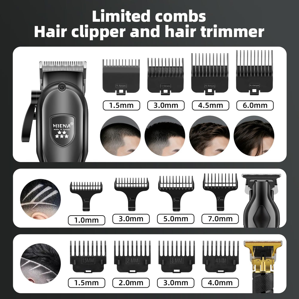 HIENA PRO close-up of blades highlighting sharp multi-processed edges for lasting cuts