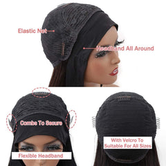 higher inside cap details showing adjustable straps and combs for secure fit