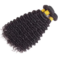 Higher close-up of deep wave pattern highlighting defined curls and natural bounce