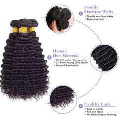 Higher weft construction close-up showing neat stitching and reduced shedding benefit