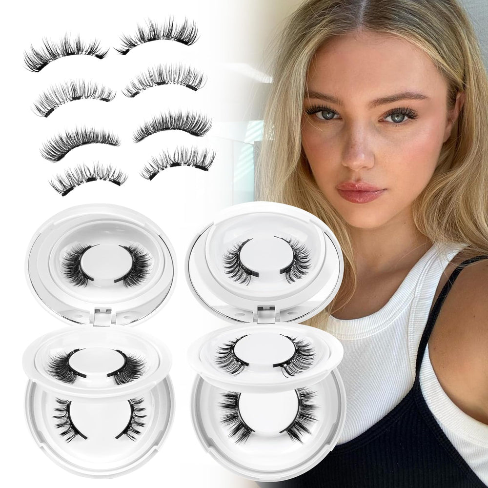 Higu clace lifestyle evening look on model conveying glam without glue