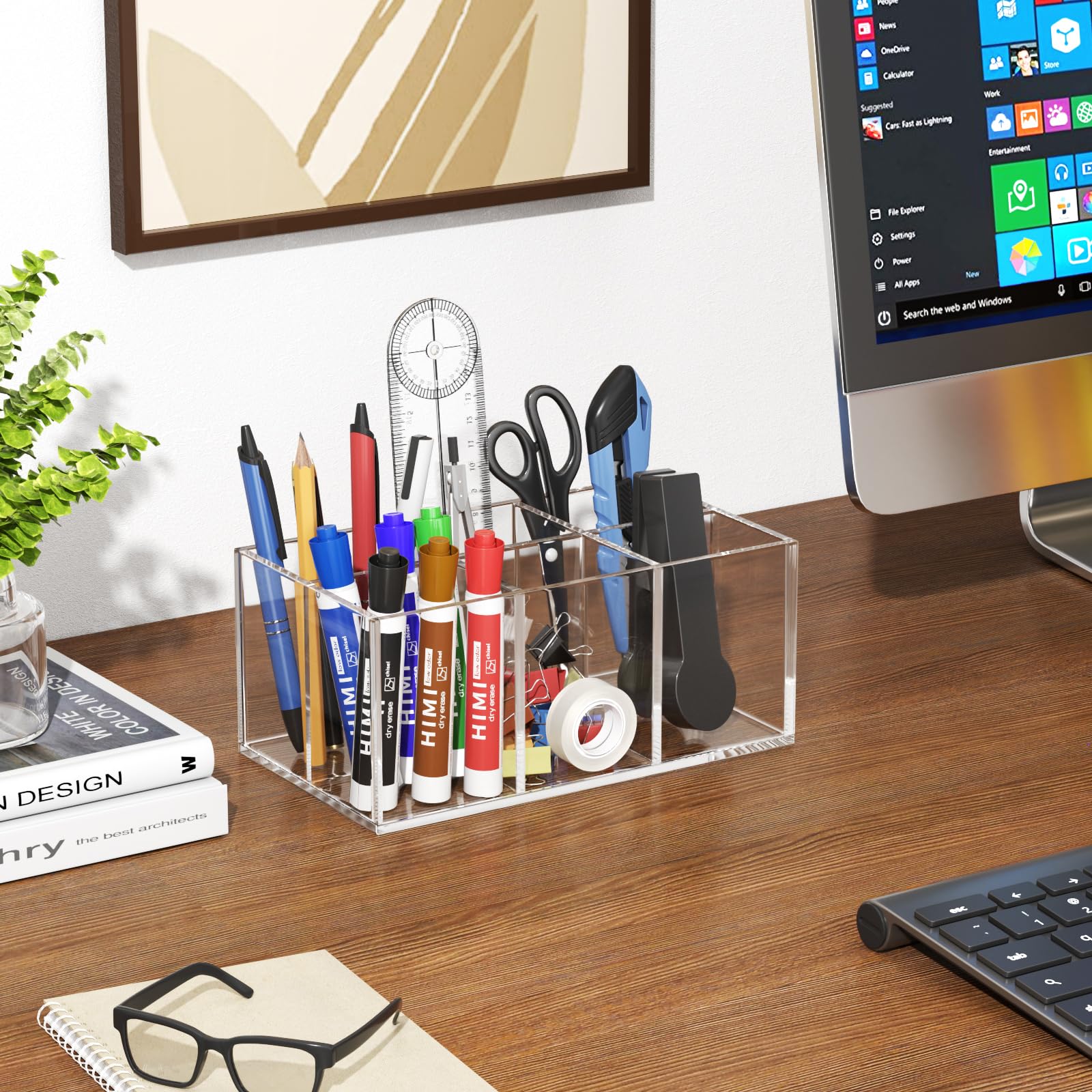 HIIMIEI storing lipsticks and pencils for multiuse organization benefit