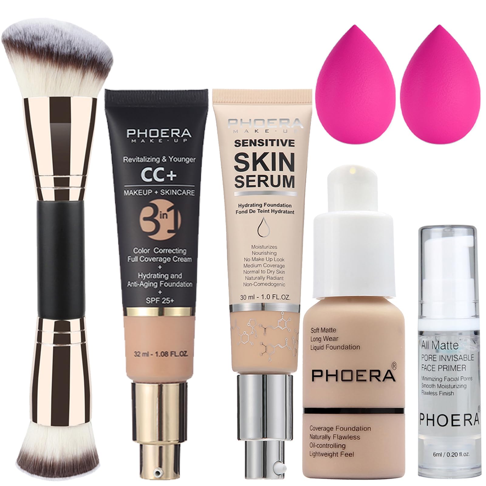 Hilareco PHOERA front packaging showing product tube and matte finish benefit